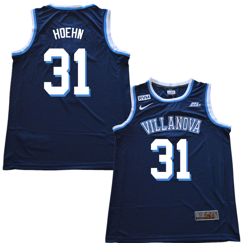 2019 Men #31 Kevin Hoehn Villanova Wildcats College Basketball Jerseys Sale-Navy